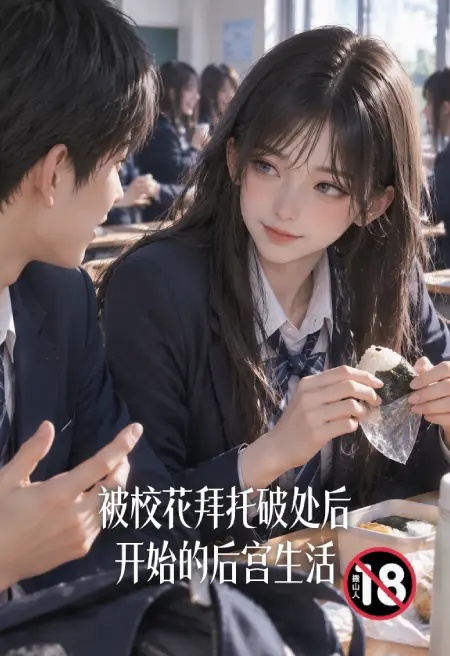 被校花拜托破处后开始的后宫生活封面