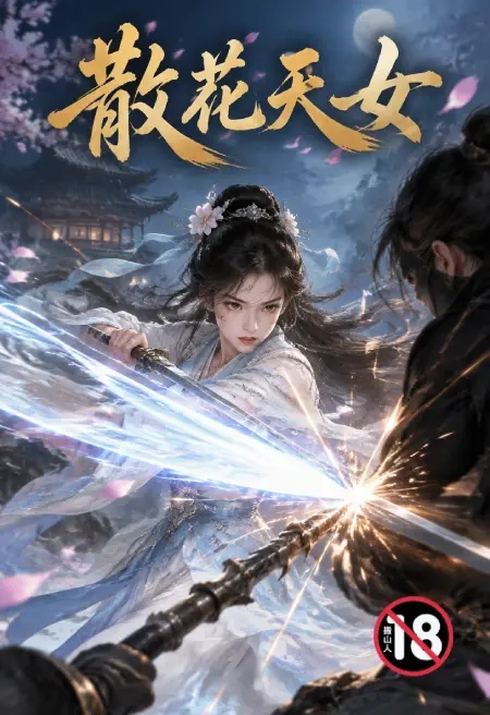散花天女封面