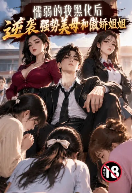 懦弱的我黑化后，逆袭强势美母和傲娇姐姐封面