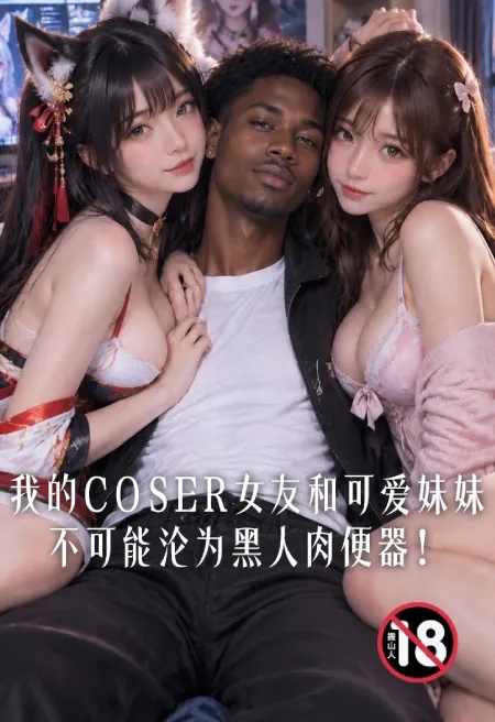 我的coser女友和可爱妹妹不可能沦为黑人肉便器!封面