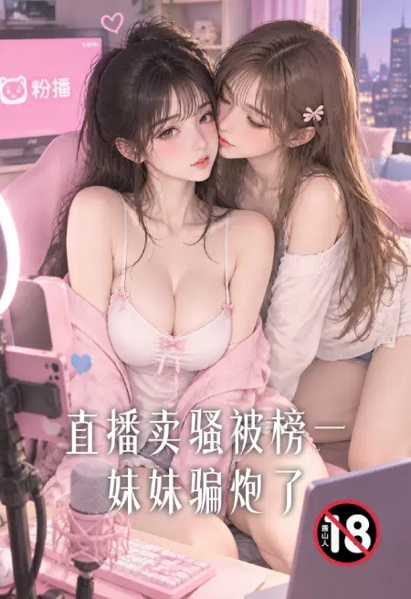直播卖骚被榜一妹妹骗炮了封面