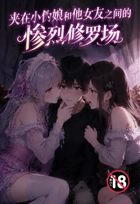 夹在小伪娘和他女友之间的惨烈修罗场封面