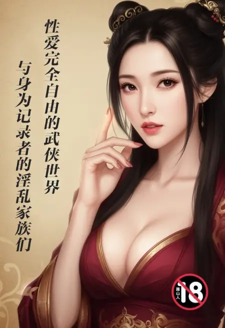 性爱完全自由的武侠世界，与身为记录者的淫乱家族们【重置版】封面
